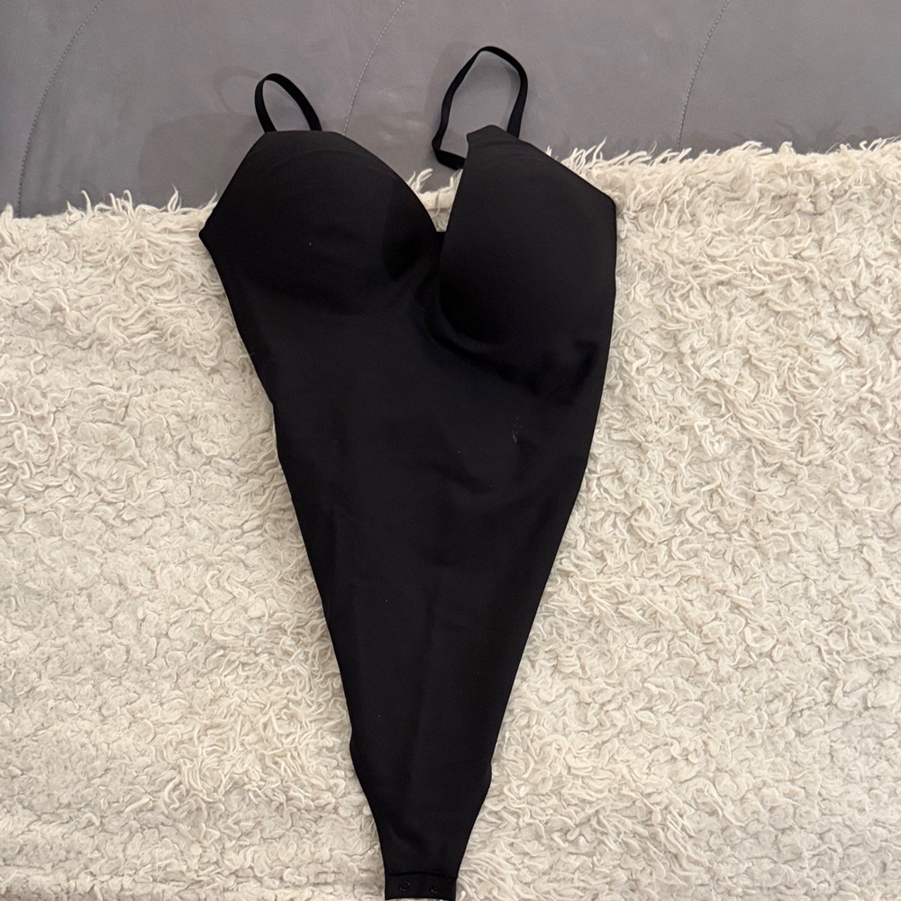 SKIMS Black Shapewear Bodysuit